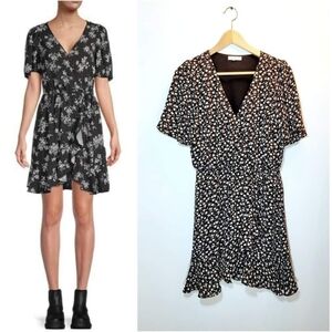 Nordstrom Socialite Flutter Sleeve Wrap Dress